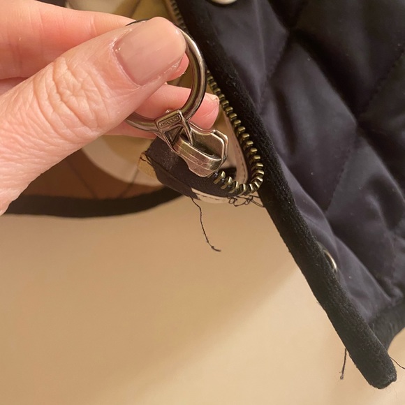 Coach Fur-Collar Quilted Short Jacket - Picture 7 of 11